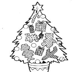 Dibujo para colorear: Navidad (Fiestas y ocasiones especiales) #54859 - Dibujos para Colorear e Imprimir Gratis