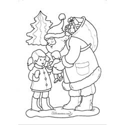 Dibujo para colorear: Navidad (Fiestas y ocasiones especiales) #54876 - Dibujos para Colorear e Imprimir Gratis