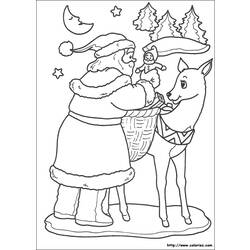 Dibujo para colorear: Navidad (Fiestas y ocasiones especiales) #54900 - Dibujos para Colorear e Imprimir Gratis