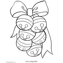 Dibujo para colorear: Navidad (Fiestas y ocasiones especiales) #54906 - Dibujos para Colorear e Imprimir Gratis