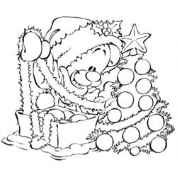 Dibujo para colorear: Navidad (Fiestas y ocasiones especiales) #54915 - Dibujos para Colorear e Imprimir Gratis