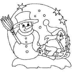 Dibujo para colorear: Navidad (Fiestas y ocasiones especiales) #54966 - Dibujos para Colorear e Imprimir Gratis