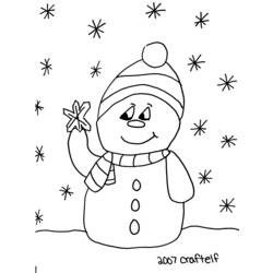 Dibujo para colorear: Navidad (Fiestas y ocasiones especiales) #54968 - Dibujos para Colorear y Pintar