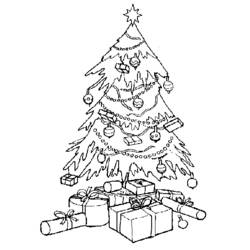 Dibujo para colorear: Navidad (Fiestas y ocasiones especiales) #54973 - Dibujos para Colorear e Imprimir Gratis