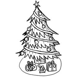 Dibujo para colorear: Navidad (Fiestas y ocasiones especiales) #54976 - Dibujos para Colorear e Imprimir Gratis