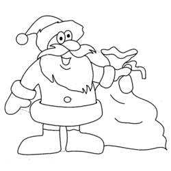 Dibujo para colorear: Navidad (Fiestas y ocasiones especiales) #55015 - Dibujos para Colorear e Imprimir Gratis