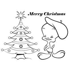 Dibujo para colorear: Navidad (Fiestas y ocasiones especiales) #55038 - Dibujos para Colorear e Imprimir Gratis