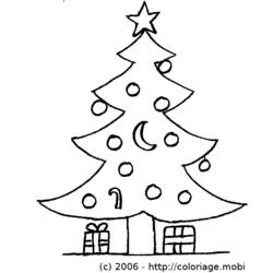 Dibujo para colorear: Navidad (Fiestas y ocasiones especiales) #55070 - Dibujos para colorear
