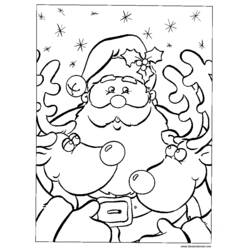 Dibujo para colorear: Navidad (Fiestas y ocasiones especiales) #55082 - Dibujos para Colorear y Pintar