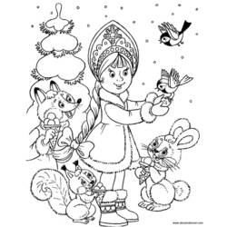 Dibujo para colorear: Navidad (Fiestas y ocasiones especiales) #55085 - Dibujos para Colorear e Imprimir Gratis