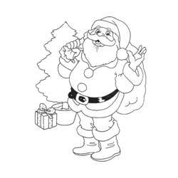 Dibujo para colorear: Navidad (Fiestas y ocasiones especiales) #55109 - Dibujos para Colorear e Imprimir Gratis