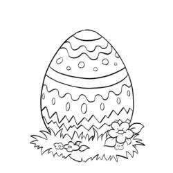 Dibujo para colorear: Pascua (Fiestas y ocasiones especiales) #54349 - Dibujos para Colorear e Imprimir Gratis