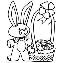 Dibujo para colorear: Pascua (Fiestas y ocasiones especiales) #54350 - Dibujos para Colorear e Imprimir Gratis