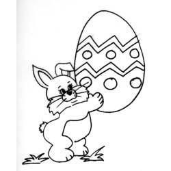 Dibujo para colorear: Pascua (Fiestas y ocasiones especiales) #54363 - Dibujos para Colorear e Imprimir Gratis