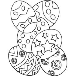 Dibujo para colorear: Pascua (Fiestas y ocasiones especiales) #54364 - Dibujos para Colorear e Imprimir Gratis