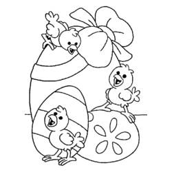 Dibujo para colorear: Pascua (Fiestas y ocasiones especiales) #54395 - Dibujos para Colorear e Imprimir Gratis