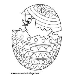 Dibujo para colorear: Pascua (Fiestas y ocasiones especiales) #54398 - Dibujos para Colorear e Imprimir Gratis