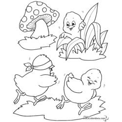 Dibujo para colorear: Pascua (Fiestas y ocasiones especiales) #54416 - Dibujos para colorear
