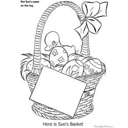 Dibujo para colorear: Pascua (Fiestas y ocasiones especiales) #54451 - Dibujos para Colorear e Imprimir Gratis