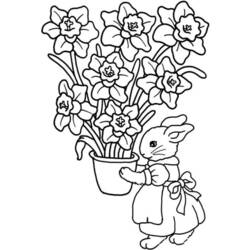 Dibujo para colorear: Pascua (Fiestas y ocasiones especiales) #54458 - Dibujos para Colorear e Imprimir Gratis