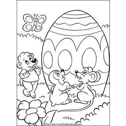 Dibujo para colorear: Pascua (Fiestas y ocasiones especiales) #54464 - Dibujos para Colorear e Imprimir Gratis