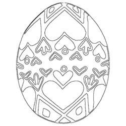 Dibujo para colorear: Pascua (Fiestas y ocasiones especiales) #54509 - Dibujos para Colorear e Imprimir Gratis