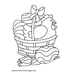 Dibujo para colorear: Pascua (Fiestas y ocasiones especiales) #54516 - Dibujos para Colorear e Imprimir Gratis