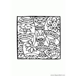 Dibujo para colorear: Pascua (Fiestas y ocasiones especiales) #54518 - Dibujos para Colorear e Imprimir Gratis