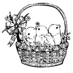 Dibujo para colorear: Pascua (Fiestas y ocasiones especiales) #54543 - Dibujos para Colorear e Imprimir Gratis