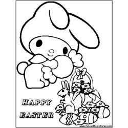 Dibujo para colorear: Pascua (Fiestas y ocasiones especiales) #54545 - Dibujos para Colorear e Imprimir Gratis