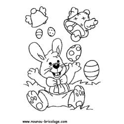 Dibujo para colorear: Pascua (Fiestas y ocasiones especiales) #54566 - Dibujos para Colorear e Imprimir Gratis