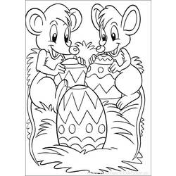 Dibujo para colorear: Pascua (Fiestas y ocasiones especiales) #54574 - Dibujos para Colorear e Imprimir Gratis