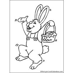 Dibujo para colorear: Pascua (Fiestas y ocasiones especiales) #54584 - Dibujos para Colorear e Imprimir Gratis