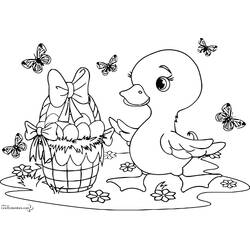 Dibujo para colorear: Pascua (Fiestas y ocasiones especiales) #54635 - Dibujos para Colorear e Imprimir Gratis