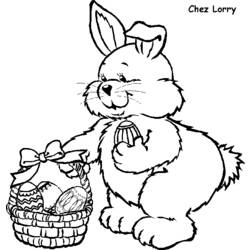 Dibujo para colorear: Pascua (Fiestas y ocasiones especiales) #54648 - Dibujos para Colorear e Imprimir Gratis