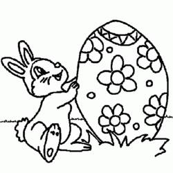 Dibujo para colorear: Pascua (Fiestas y ocasiones especiales) #54649 - Dibujos para colorear