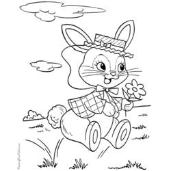 Dibujo para colorear: Pascua (Fiestas y ocasiones especiales) #54675 - Dibujos para Colorear e Imprimir Gratis