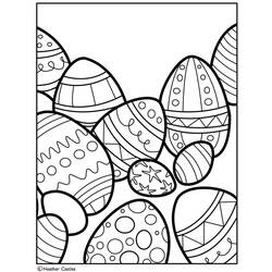 Dibujo para colorear: Pascua (Fiestas y ocasiones especiales) #54683 - Dibujos para Colorear e Imprimir Gratis