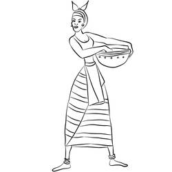 Dibujo para colorear: África (Geografía y Lugares) #193747 - Dibujos para Colorear e Imprimir Gratis