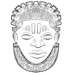 Dibujo para colorear: África (Geografía y Lugares) #193748 - Dibujos para Colorear e Imprimir Gratis