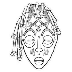 Dibujo para colorear: África (Geografía y Lugares) #193749 - Dibujos para Colorear e Imprimir Gratis