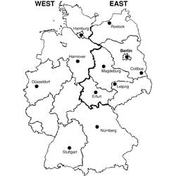 Dibujo para colorear: Alemania (Geografía y Lugares) #183900 - Dibujos para Colorear e Imprimir Gratis