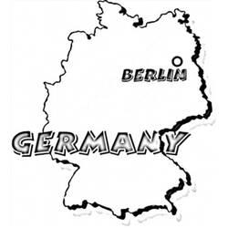 Dibujo para colorear: Alemania (Geografía y Lugares) #183901 - Dibujos para Colorear e Imprimir Gratis