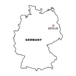 Dibujo para colorear: Alemania (Geografía y Lugares) #183903 - Dibujos para Colorear e Imprimir Gratis