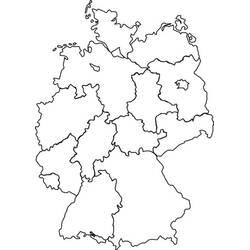 Dibujo para colorear: Alemania (Geografía y Lugares) #183905 - Dibujos para Colorear e Imprimir Gratis
