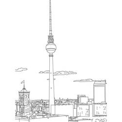 Dibujo para colorear: Alemania (Geografía y Lugares) #183909 - Dibujos para Colorear e Imprimir Gratis