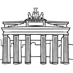 Dibujo para colorear: Alemania (Geografía y Lugares) #183920 - Dibujos para Colorear e Imprimir Gratis