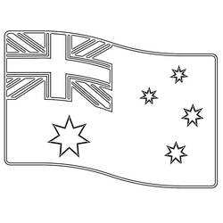 Dibujo para colorear: Australia (Geografía y Lugares) #218130 - Dibujos para Colorear e Imprimir Gratis