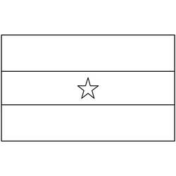 Dibujo para colorear: Bandera (Geografía y Lugares) #210703 - Dibujos para Colorear e Imprimir Gratis