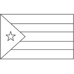 Dibujo para colorear: Bandera (Geografía y Lugares) #210704 - Dibujos para Colorear e Imprimir Gratis